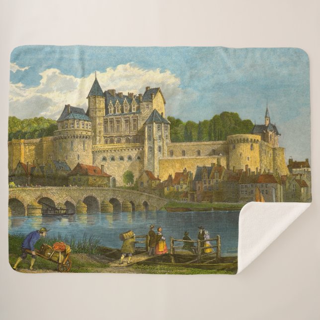 Festung Coburg Sherpa Blanket (Front (Horizontal))