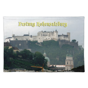 Festung Hohensalzburg, Salzburg Austria Cloth Placemat