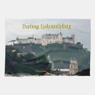 Festung Hohensalzburg, Salzburg Austria Towel