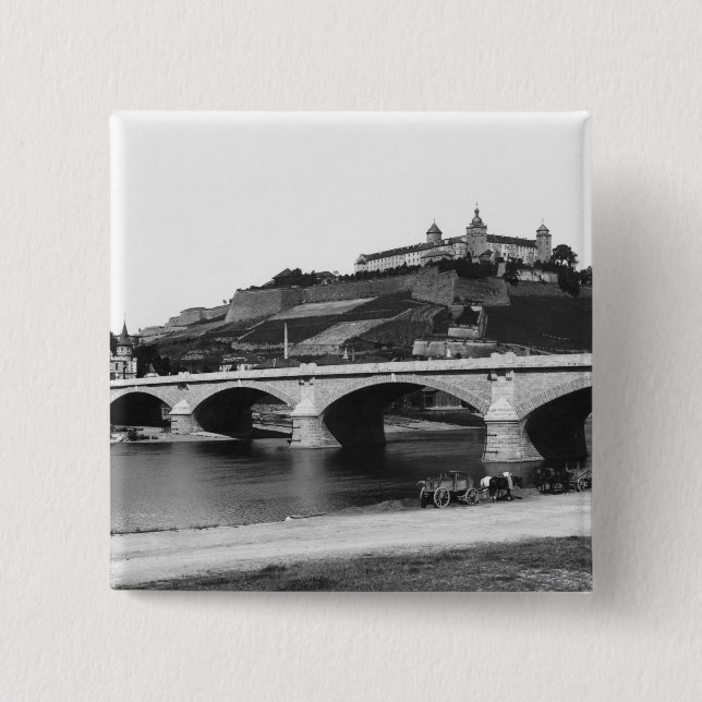 Festung Marienberg Fortress Button (Front)