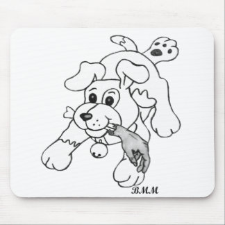 Fetch Boy Mouse Pad