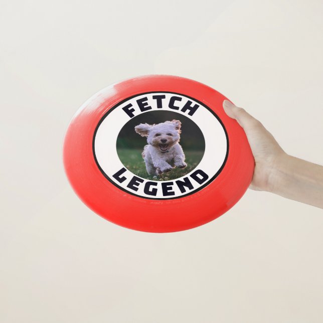 Fetch Legend Wham-O Frisbee (In Hand)