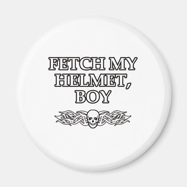 Fetch My Helmet, Boy Magnet (Front)