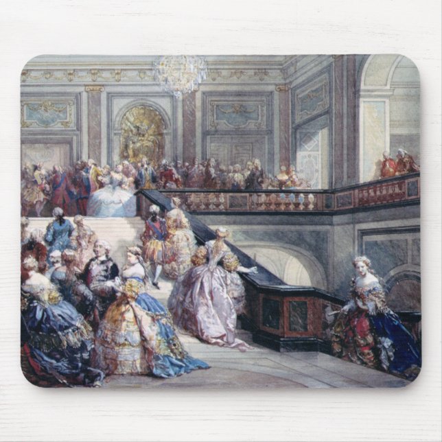 Fete at the Chateau de Versailles Mouse Pad (Front)