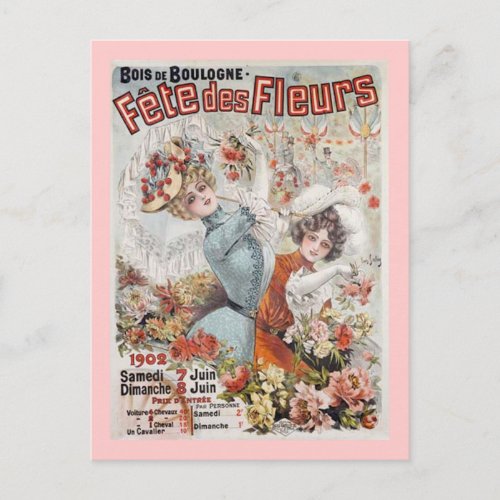 Fete de Fleurs Postcard