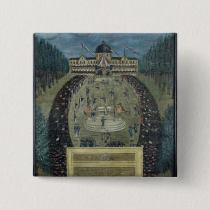 Fete de la Federation, 14th July 1790 Pinback Button