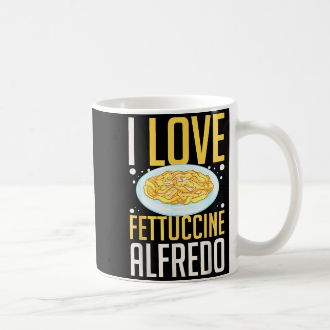 Fettuccine Alo Chicken Sauce Recipes Vegan Pasta  Coffee Mug (Right)