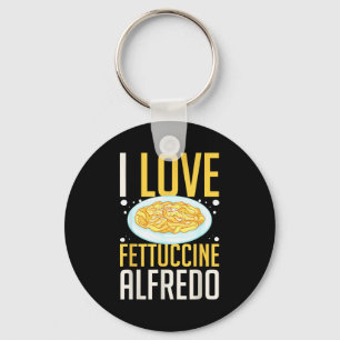 Fettuccine Alo Chicken Sauce Recipes Vegan Pasta Keychain