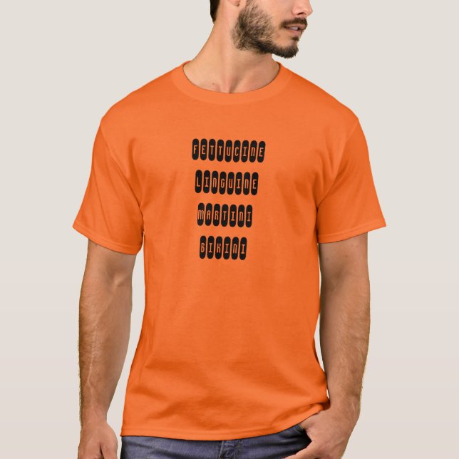 fettucine linguine martini bikini VINCE SLAP CHOP T-Shirt (Front)