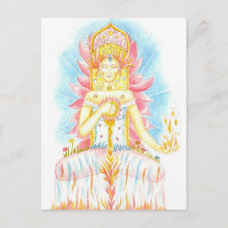 Feu intérieur postcard