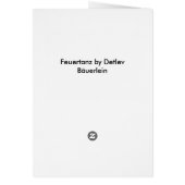 Feuertanz - Customized Cards (Back)