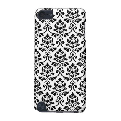 Feuille Damask Pattern Black iPod Touch 5G Case