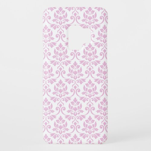 Feuille Damask Pattern Pink on White Case_Mate Samsung Galaxy S9 Case