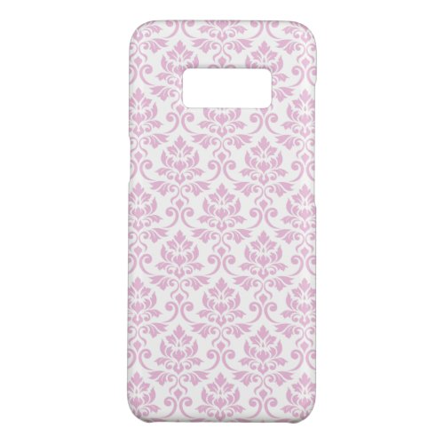 Feuille Damask Pattern Pink on White Case_Mate Samsung Galaxy S8 Case