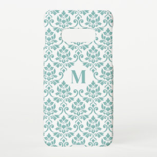 Feuille Damask Teal Pattern (Custom) Samsung Galaxy S10E Case