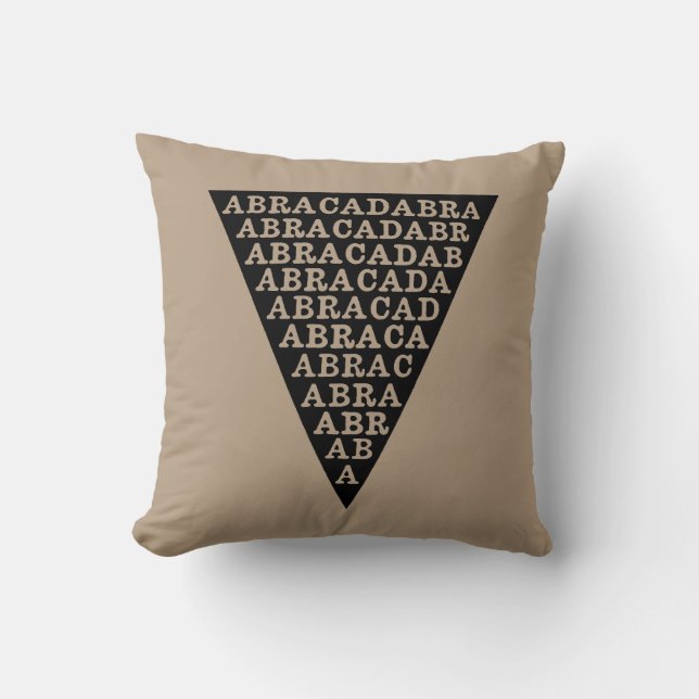 Fever Prevention Symbol Throw Pillow (Front)
