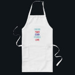 Few Of My Favorite Things Love The Cook Party Long Apron<br><div class="desc">Celebrate the holiday season with this fun apron.  Personalize it as you choose with all of their favorite things,  the perfect housewarming gift.  Just another way to make your party special,  look for other fun party ideas all part of the Winter Wishes collection.</div>