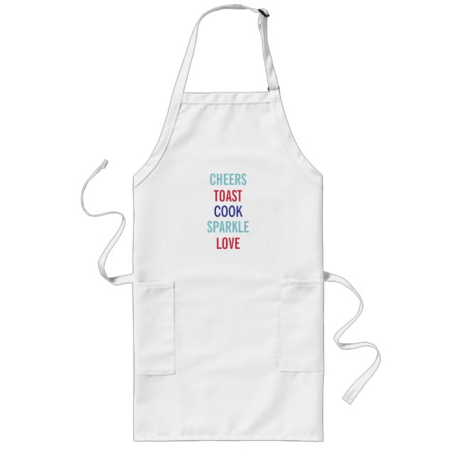 Few Of My Favorite Things Love The Cook Party Long Apron (Front)