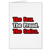 Few Proud Swiss (Front)