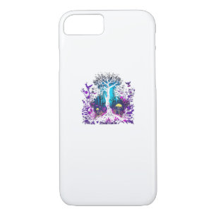 Fey Gothic Emo Goblincore Aesthetic  Forest Graphi iPhone 8/7 Case