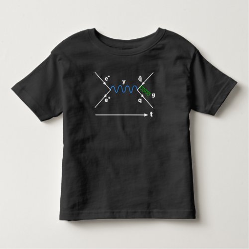 Feynman Diagram Physics Equation science physicist Toddler T_shirt