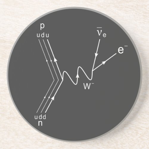 Feynman diagram proton neutron scattering coaster