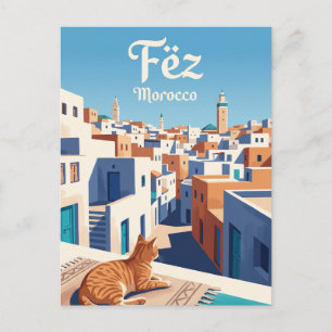 Fez Morocco Postcard