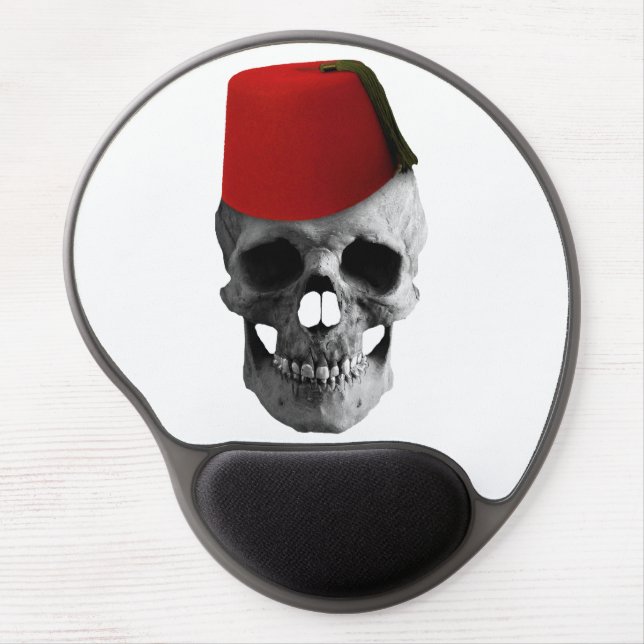 Fez of the Effendi: A Skull's Egyptian Tale Gel Mouse Pad (Front)