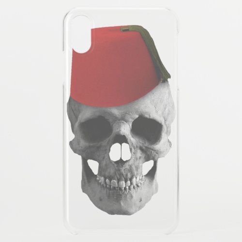 Fez of the Effendi A Skulls Egyptian Tale iPhone XS Max Case