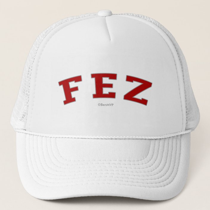 Fez Trucker Hat