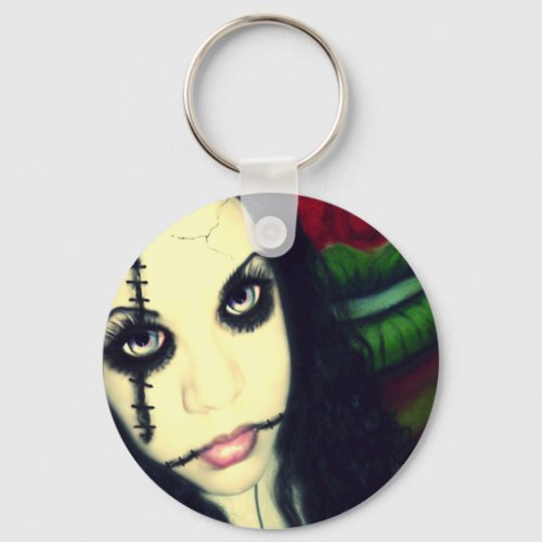 Fezzie Ferocious Keychain Morbid Doll Keychain