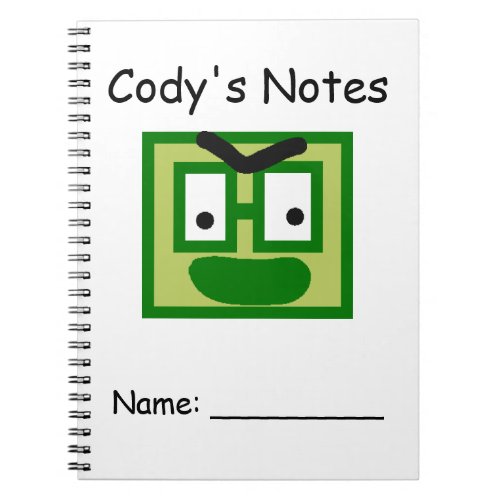 FF Codys Notes Notebook