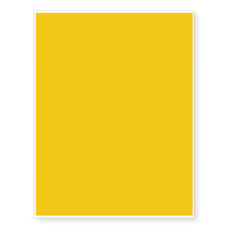 #FFCC00 Hex Code Web Color Yellow Temporary Tattoos
