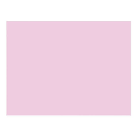 Ffccff Pale Lilac Pink Lavender Solid Color Postcard Zazzle