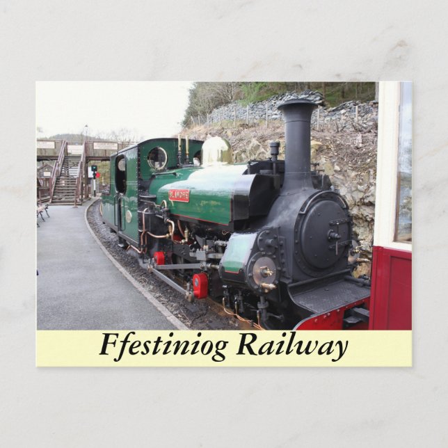 Ffestiniog Railway Postcard (Front)