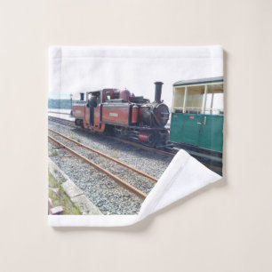 Ffestiniog Steam Engine Wash Cloth