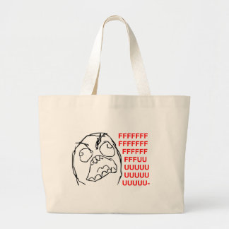 FFFUUUUU LARGE TOTE BAG