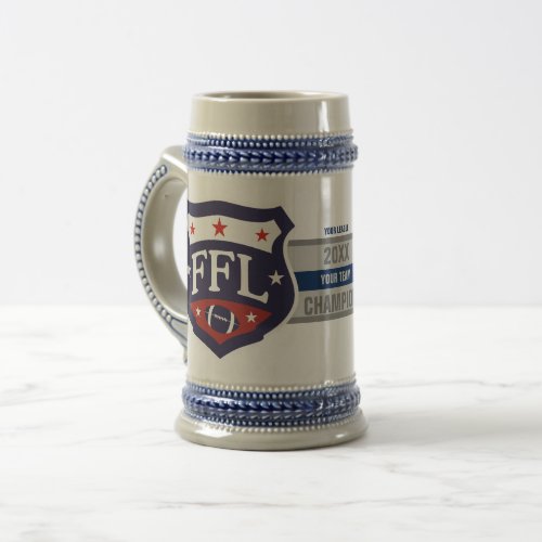 FFL Champion Beer Stein