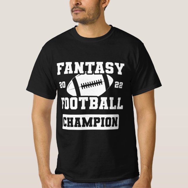 FFL League Champ Winner 2022 Fantasy Football Cham T-Shirt (Front)