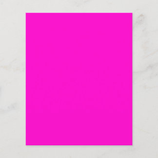 ffoocc HOT PINK SOLID BACKGROUND COLOR TEMPLATE Flyer