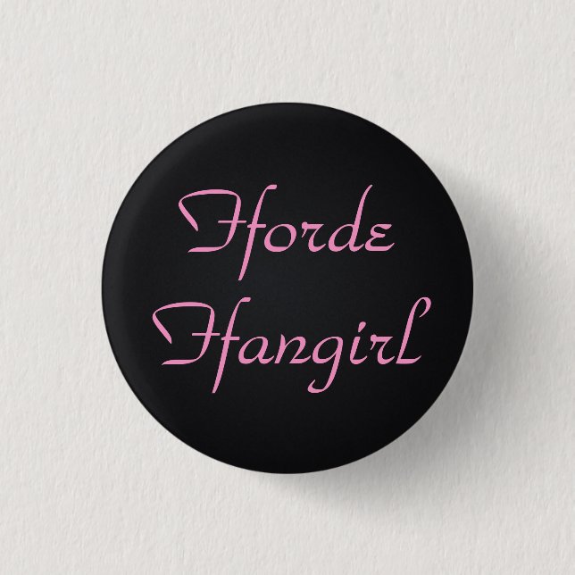 Fforde Ffangirl Pinback Button (Front)
