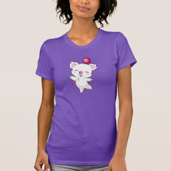 Ffxiv Moogle T-shirt (women's) by FatCatCreative at Zazzle