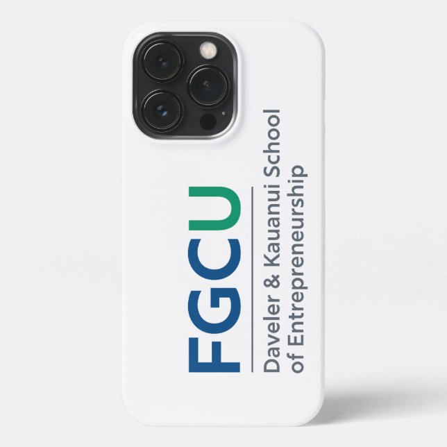 FGCU DKSOE: Phone Case (Back)