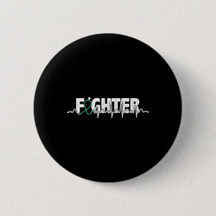 Fghter- Polycystic Kidney Disease Awareness Item  Button