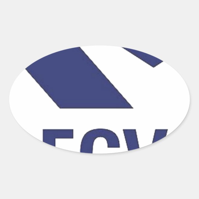 FGV T-shirt Oval Sticker (Front)