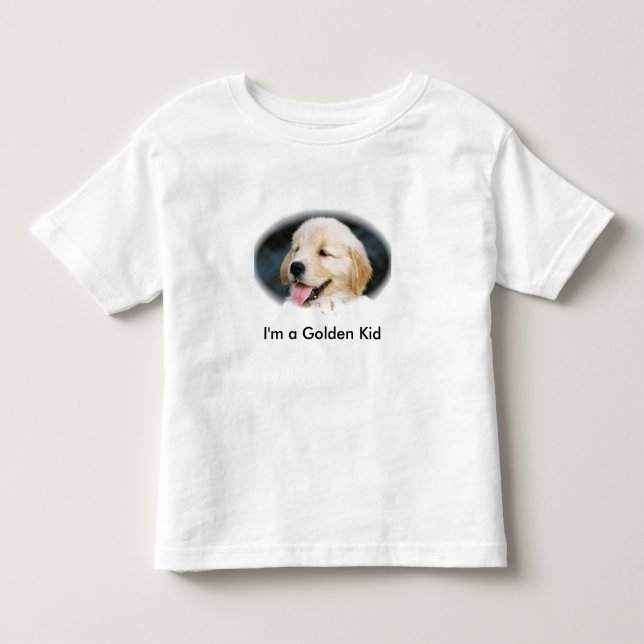 FH000020_3, I'm a Golden Kid Toddler T-shirt (Front)