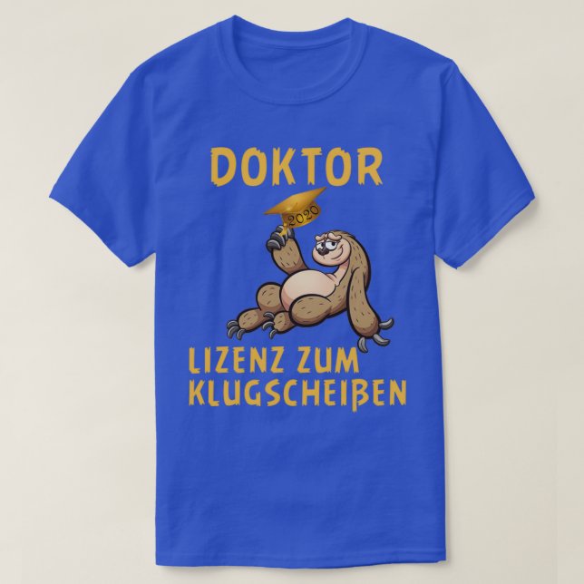 FH Uni Doktor Promotion 2020 graduation gift T-Shirt (Design Front)