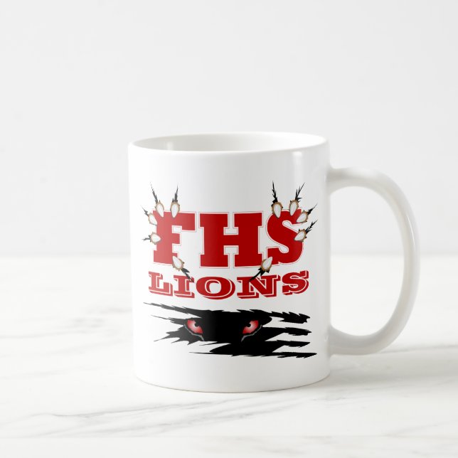 FHS Lions Coffee Mug (Right)