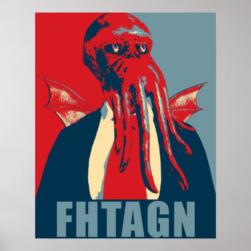 Fhtagn Poster