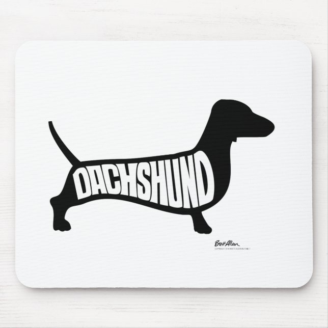 FI Dachshund Mouse Pad (Front)